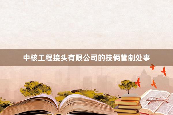 中核工程接头有限公司的技俩管制处事